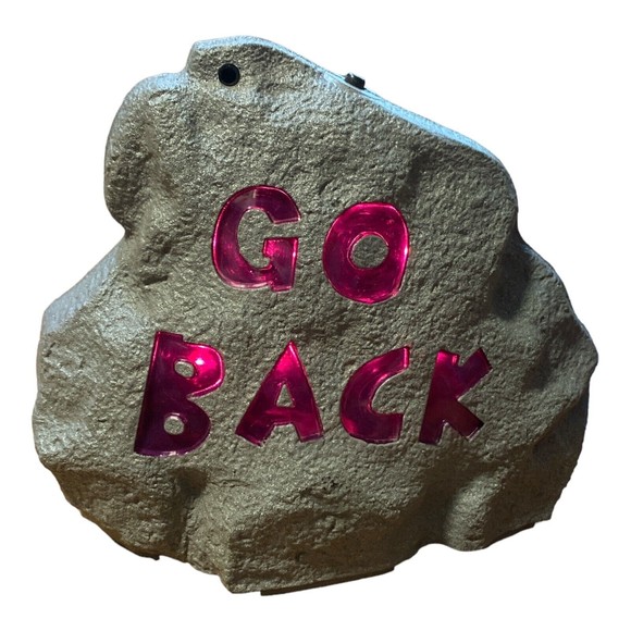 Gemmy | Holiday | Gemmy Go Back Haunted Rock Lights And Sounds Retired ...
